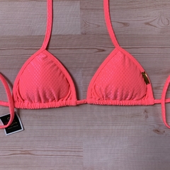 Busto Cortininha Cristal Rosa Neon - comprar online