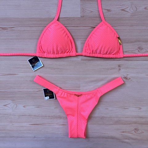 Biquíni Cristal FIDF Rosa Neon - comprar online