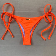 Calcinha Fio Dental CF Laranja Neon na internet