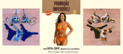 Carrusel Clara e Morena Moda Praia