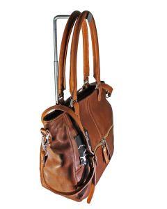 Cartera Cuero dos manijas A 4382 - tienda online