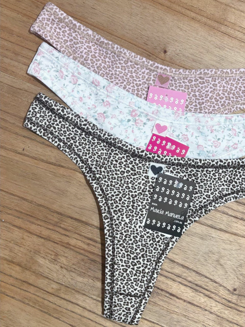 Colaless Tiro alto Estampada - comprar online