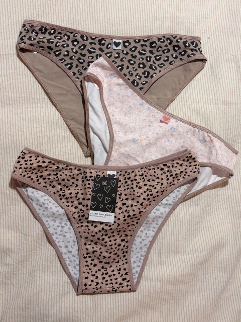 Pack X3 Vedetina Print Nougat - comprar online