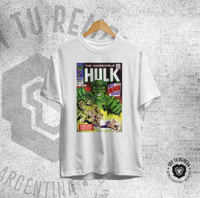 Remera hulk comic