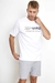 Bermuda Gris Melange Hombre - SOY TU REMERA