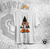 Remera La naranja mecánica poster blanca