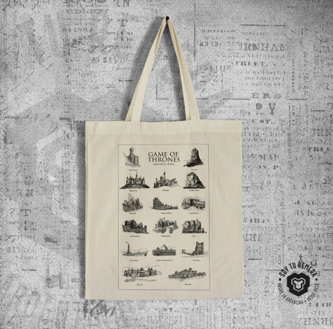 Tote Bag ARQUITECTURA GAME OF THRONES
