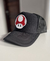 Gorra Trucker Mario Bros - Hongo rojo bordada
