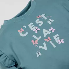 Buzo frisa CEST LA VIE - Carcajada Ropa de Chicos
