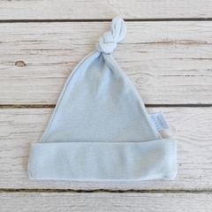 Gorrito algodón celeste TALLE ÚNICO