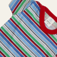 Body rayado Simón rojo - comprar online