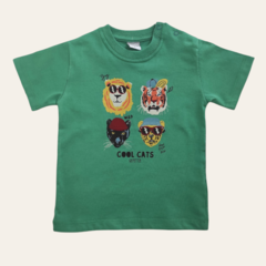 Remera tigre verde