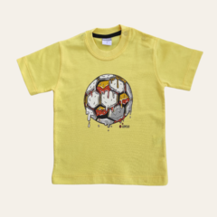 Remera pelota amarillo - comprar online