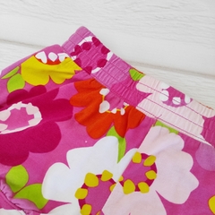 Imagen de Conjunto musculosa verde y short floreado