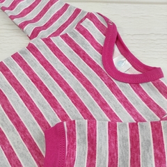 Body rayado Mora fucsia - comprar online