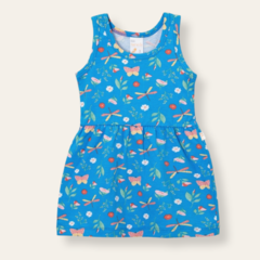Vestido Doris azul