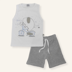 Conjunto bicicleta blanco - comprar online