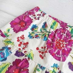 Conjunto Pollera importada con calza abajo - Carcajada Ropa de Chicos