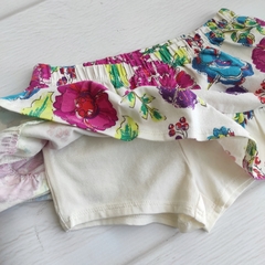 Conjunto Pollera importada con calza abajo - tienda online