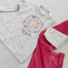 Conjunto plush Osita gris - Carcajada Ropa de Chicos