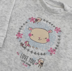 Conjunto plush Osita gris - comprar online