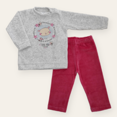 Conjunto plush Osita gris en internet