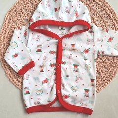 Campera algodón ZORROS rojo