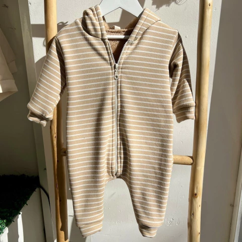 Enterito darlon rayado cemento - comprar online