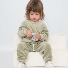 Conjunto plush FILADELFIA verde