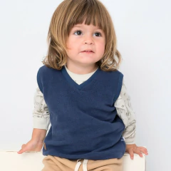 Chaleco polar JONY petróleo en internet