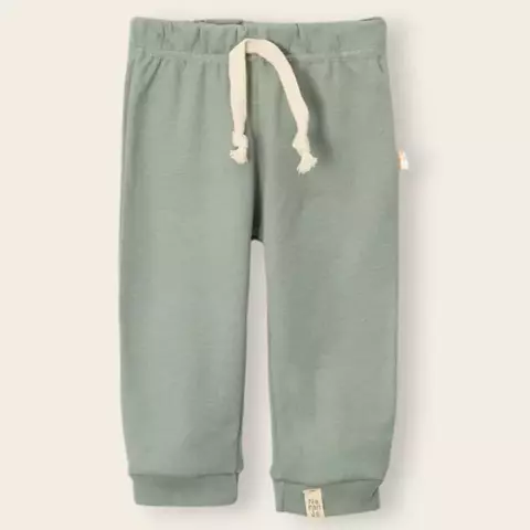 Pantalón algodón ARCHI verde pastel - comprar online