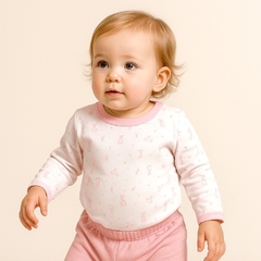 Body CONEJITOS rosa 18/36 meses - comprar online