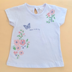 Remera BOUQUET blanco - comprar online