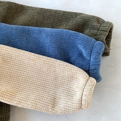 Campera chenille maíz