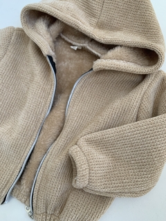 Campera chenille maíz - Carcajada Ropa de Chicos