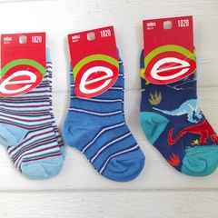 3 pares de medias varón - Carcajada Ropa de Chicos