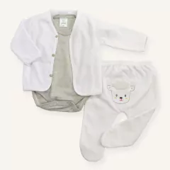 Conjunto plush ovejita blanco en internet