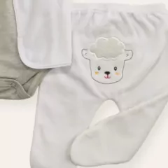 Conjunto plush ovejita blanco - tienda online
