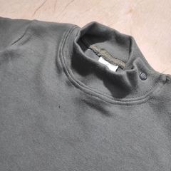 Media polera Berna gris acero - Carcajada Ropa de Chicos