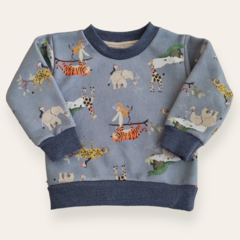 Buzo frisa Jungla - Carcajada Ropa de Chicos
