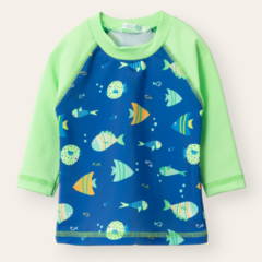 Remera UV50 NEMO azul