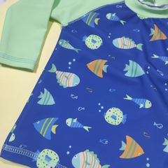 Remera UV50 NEMO azul en internet