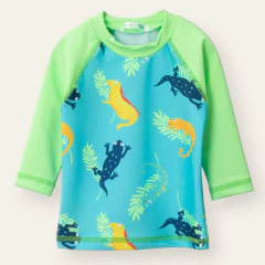 Remera UV50 IGUANAS turquesa