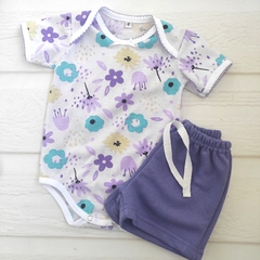 Short rústico ATENAS violeta - comprar online