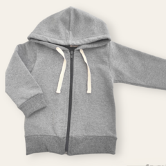 Campera elastizada BOMBAY gris topo