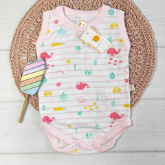Body S/M BALLENITAS rosa