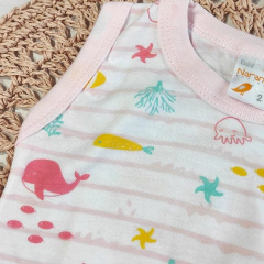 Body S/M BALLENITAS rosa - comprar online