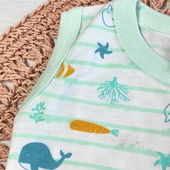 Body S/M BALLENITAS verde - comprar online