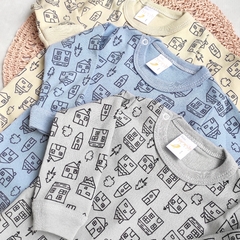 Body casitas gris - comprar online