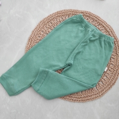 Pantalón algodón SEUL menta - Carcajada Ropa de Chicos